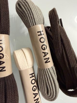 Lacci Hogan Nuovi Marrone Grigio Bianco 5€ cad uno