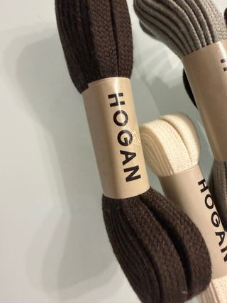 Lacci Hogan Nuovi Marrone Grigio Bianco 5€ cad uno