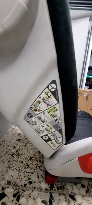 Silla coche Romer Kidfix con XPad