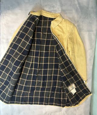 Chaqueta Pana Beige Thomas Burberry Talla M