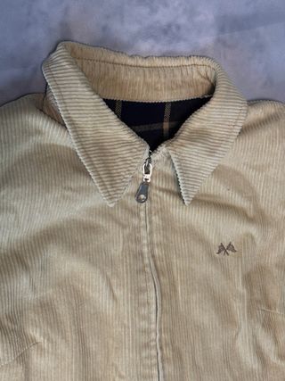 Chaqueta Pana Beige Thomas Burberry Talla M