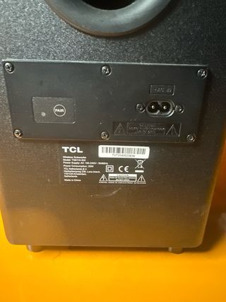 Subwoofer TCL Negro inalámbrico