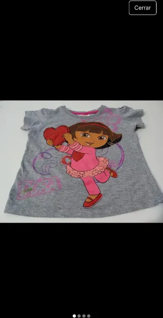 Camiseta Dora La Exploradora Nickelodeon T. 92