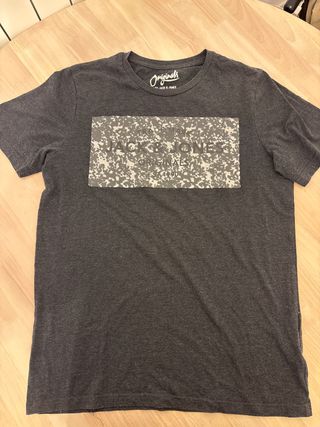 Camiseta Jack & Jones Gris