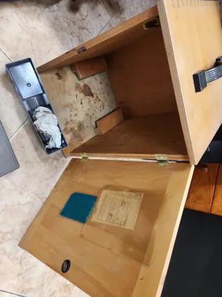 Microscopio Binocular PZO Funcionando