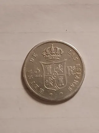 Quattro monete spagnole in argento