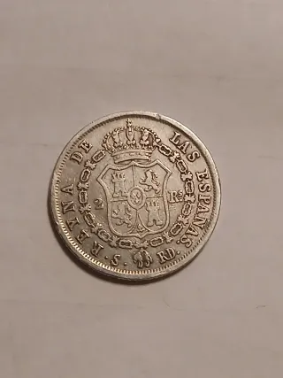 Quattro monete spagnole in argento