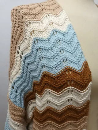 Cardigan Zig Zag Stradivarius Talla Única