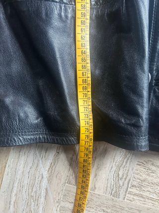 Giacca Pelle Vintage Sergio Dellario Nera