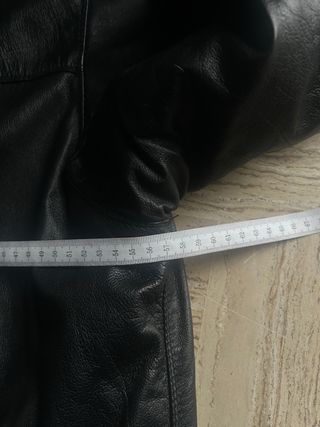 Giacca Pelle Vintage Sergio Dellario Nera