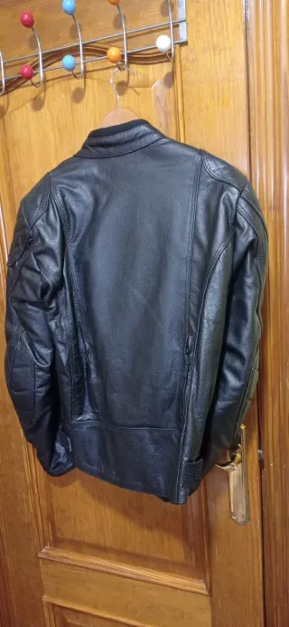 Chaqueta de cuero para moto