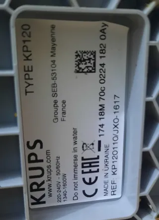 Cafetera Krups Dolce Gusto Blanca