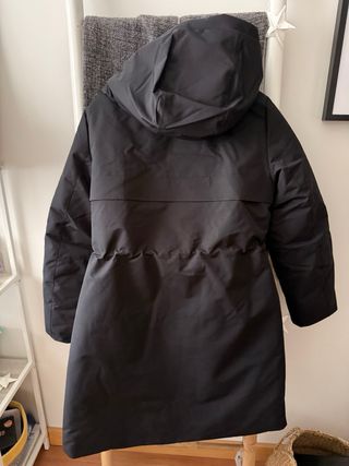 Abrigo Ecoalf Negro Mujer