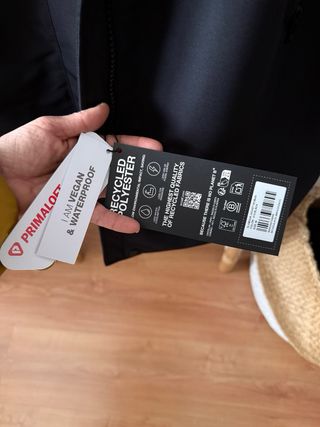 Abrigo Ecoalf Negro Mujer