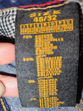 Pantalón vaquero hombre DSQUARED2 azul