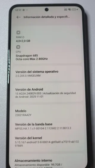 Xiaomi Redmi Note 12 Onyx Gray