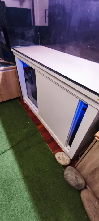 Acuario 450L con mueble y sump