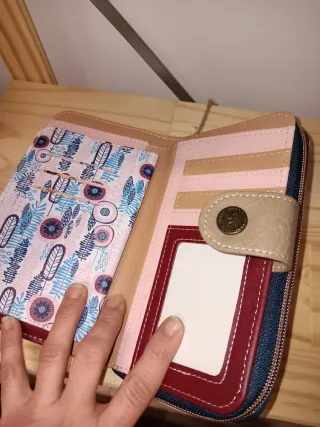 Cartera Sweet Candy Azul Multicolor