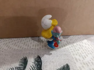 Schleich Pitufina con bebé 20192