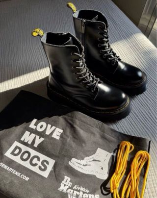 Dr. Martens 1460 Plataforma Negro Talla 41