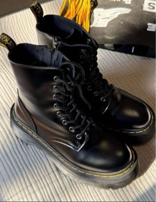 Dr. Martens 1460 Plataforma Negro Talla 41