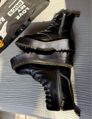 Dr. Martens 1460 Plataforma Negro Talla 41