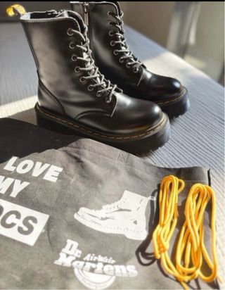 Dr. Martens 1460 Plataforma Negro Talla 41