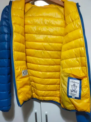 Abrigo plumas kilarny con capucha