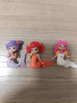 Colección Sirenitas Hadas y Delfines 9 figuras