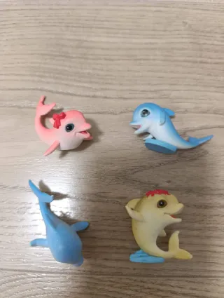 Colección Sirenitas Hadas y Delfines 9 figuras