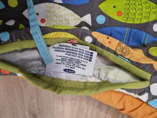 Saco funda invierno silla bebé peces