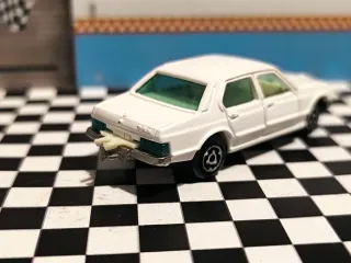 Bmw 733 Majorette Customizado Blanco