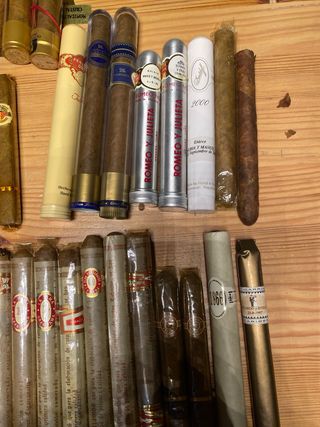 Colección de puros y vitolas
