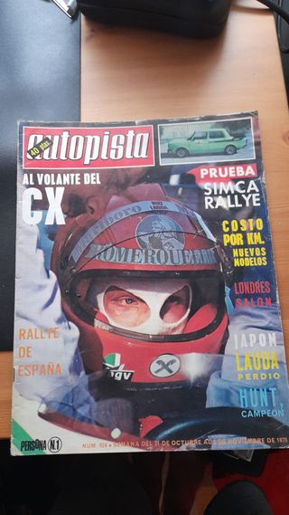 Revista Autopista año 1976