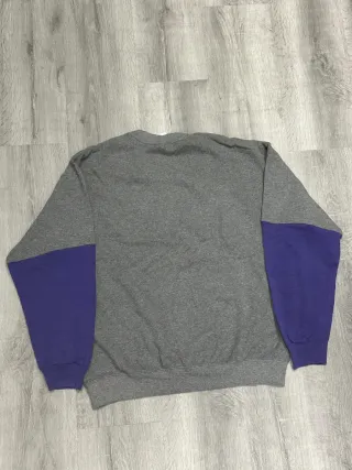 Sudadera Nike ReWorked Gris y Morado