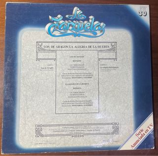 La Zarzuela Fascículo Nº 30 Vinilo