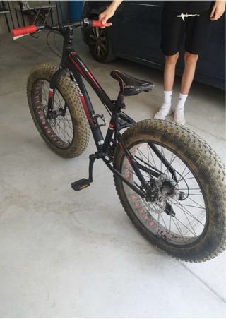 Bicicleta Fat Bike Montana Negra
