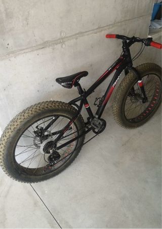 Bicicleta Fat Bike Montana Negra