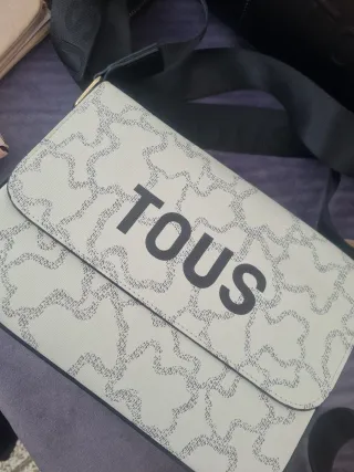 Bolso Tous blanco y negro