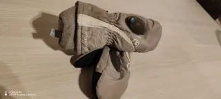 Guantes Quechua Niños Beige/Negro