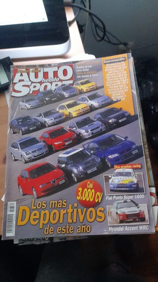 Revista Auto Hebdo Sport año 2002