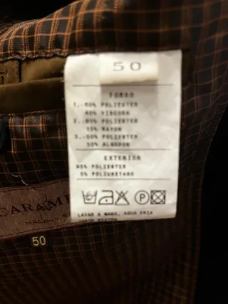 Chaquetón Caramelo Hombre