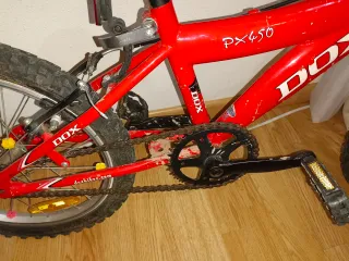 Bicicleta Infantil Roja Rin 18