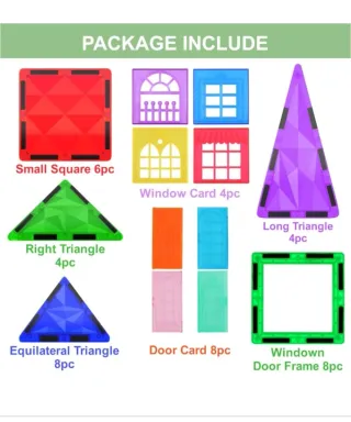 Bloques magnéticos de construcción