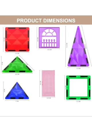 Bloques magnéticos de construcción