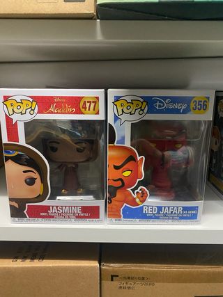 Lote Funko Pop Jasmine y Red Jafar Disney