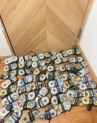 Lote 47 mandos Super Nintendo SNES