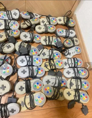 Lote 47 mandos Super Nintendo SNES