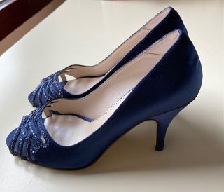 Zapatos de fiesta Caparros, color azul, talla 37