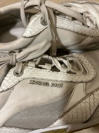 Zapatillas Michael Kors Beige/Blanco